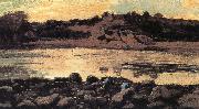 Winslow Homer Webster Bay oil painting artist